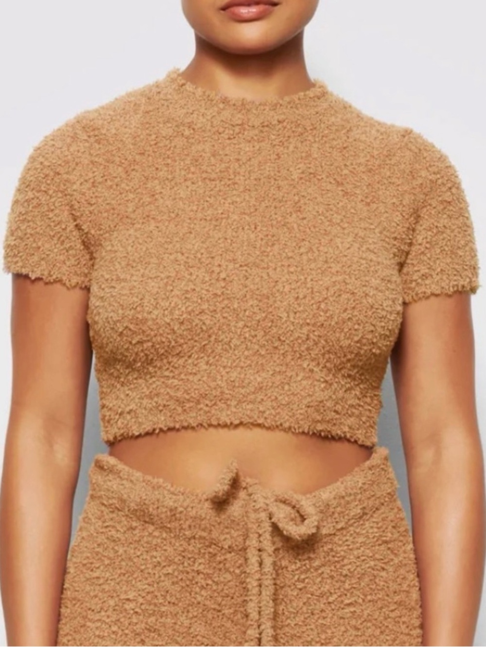 Skims Cozy Cropped Tee | Size S/M | NWT